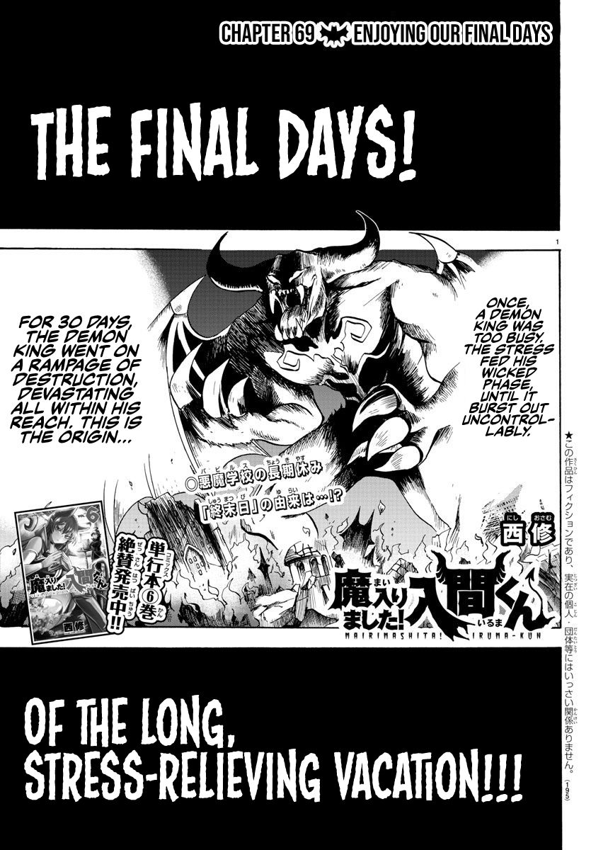 Welcome to Demon School! Iruma-kun, Chapter 69 image 01